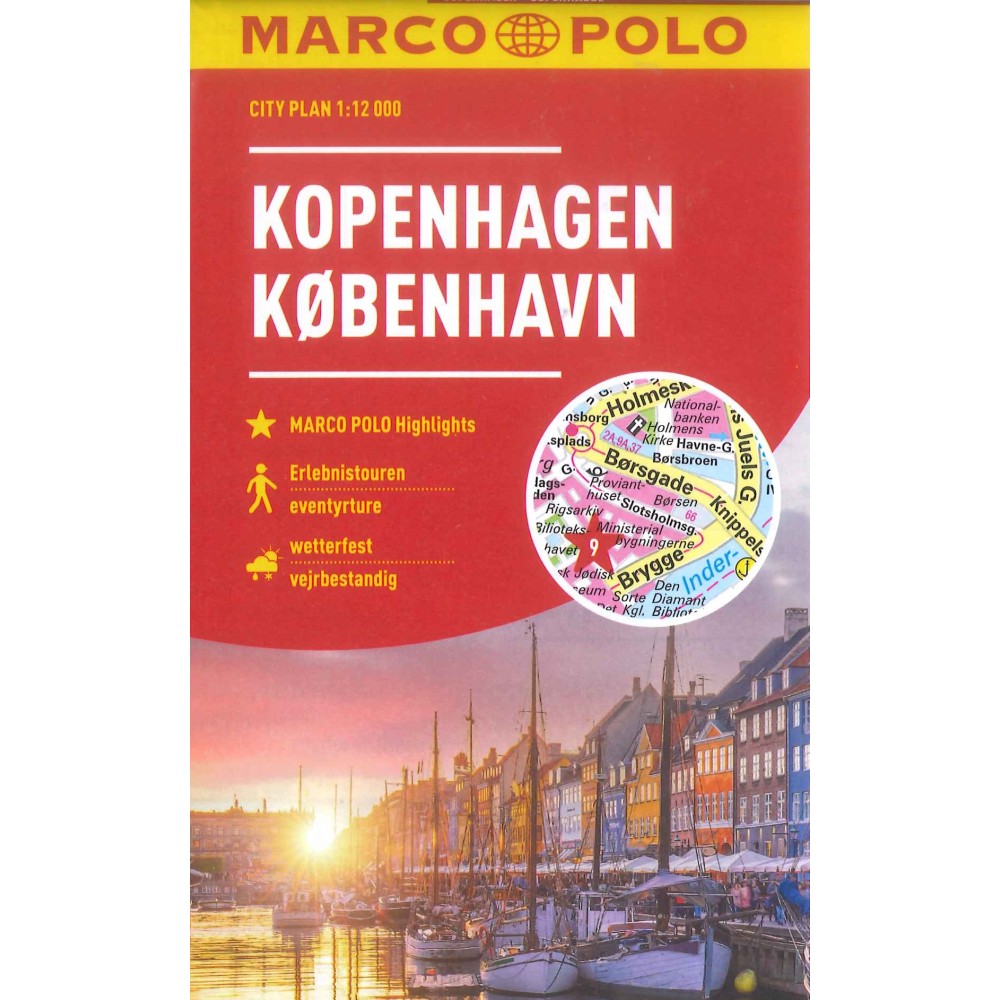 Köpenhamn Marco Polo Cityplan